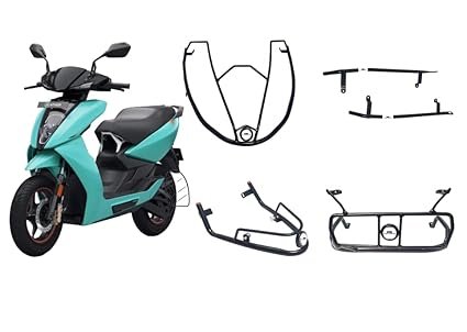 KSHEERI Ather 450s Black Crash Guard Full Body Kit Suitable For Ather 450s Electric Scooter (Set Of 1)