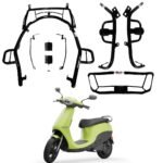 KSHEERI OLA S1X PLUS CRASH GUARD SET WITH FRAME SLIDER, FOOTREST LAGGUARD AND REAR CRASH GUARD FOR OLA S1X ELECTRIC SCOOTER