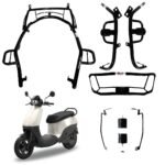 KSHEERI OLA S1X PLUS CRASH GUARD SET WITH FRAME SLIDER, FOOTREST LAGGUARD AND REAR CRASH GUARD FOR OLA S1X ELECTRIC SCOOTER