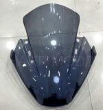 Light Smoke Black Powerpart Visor Windshield Wind Deflector Headlight Closed Engraved Compatible for KTM RC 125 RC 200 RC 390