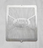 Motorcycle Radiator Guard Protector Grill for (JAWA 42), Pack of 1, Silver
