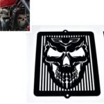 Motorcycle Radiator Guard Protector Grill for (JAWA 42), Pack of 1, Silver