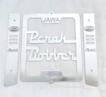 Motorcycle Radiator Guard Protector Grill for (JAWA 42), Pack of 1, Silver