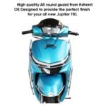 New Jupiter Chrome Body Kit Crash Guard Suitable For TVS New Jupiter Scooter (Full Body Kit Set)
