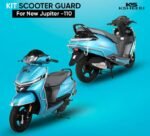 New Jupiter Chrome Body Kit Crash Guard Suitable For TVS New Jupiter Scooter (Full Body Kit Set)