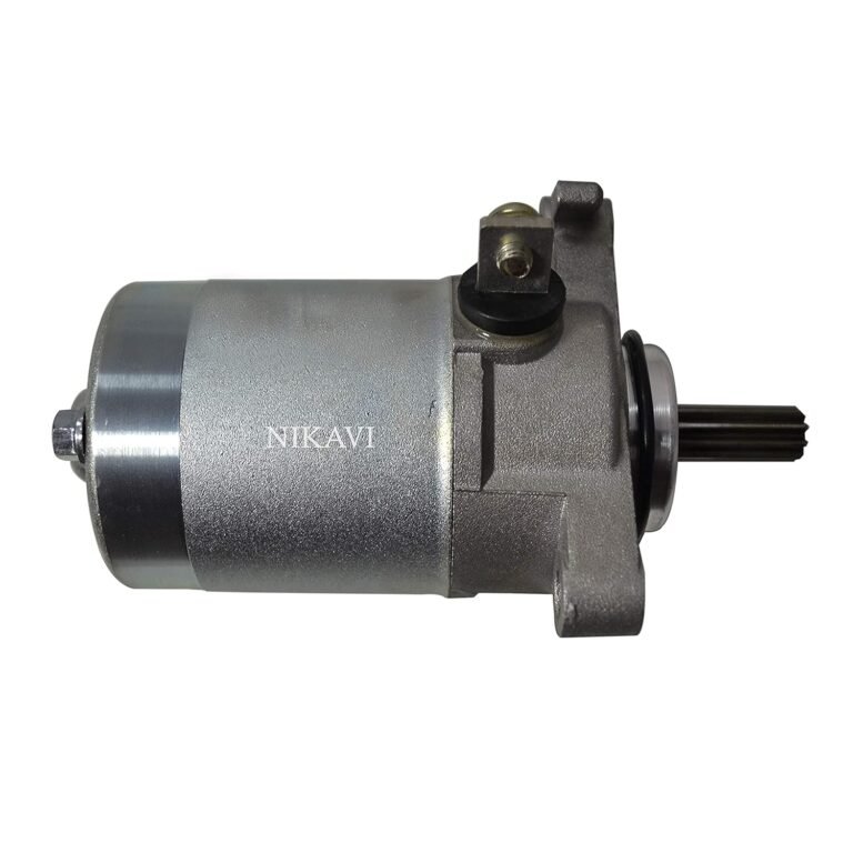 NIKAVI SM4 Self Starter Motor Assembly Compatible for Ray/FZR/FZS/SZS/SZR/Fascino/Fazer/FZ-16/FZ-FI v2/Alfa/Saluto 125