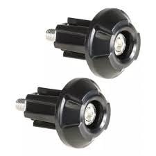 NS Handle Bar Ends,Handlebar Weights Compatible For FZ16/FZS/V1/V2/V3 Black (Pack Of 2 Pc)