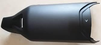 NS Silencer Guard Compatible for Yamaha FZ 16/FZS V1 (Black)