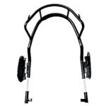 Ola S1X 3" GEN Crash Guard with Foldable FOOTREST and Frame Slider Front Rear Safety Guard FIT for Ola S1X 3" Generation EV Scooter (Black/Full Set)