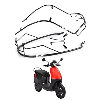 Ola S1x Body Kit Black Crash Guard Suitable For Ola S1x Electric Scooter (Full Set)