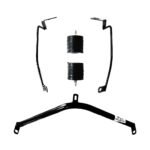 OLA S1X CRASH GUARD WITH FOLDABLE FOOTREST AND FRAME SLIDER LAGGUARD FRONT AND REAR CRASH GUARD SUITABLE FOR OLA S1X 2"GEN ELECTRIC SCOOTER (SET OF 1)