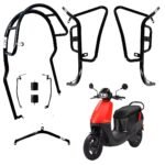 OLA S1X CRASH GUARD WITH FRAME SLIDER LAGGUARD FRONT AND REAR CRASH GUARD SUITABLE FOR OLA S1X ELECTRIC SCOOTER (SET OF 1)