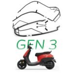 Ola S1x, S1x Plus 3"Gen Body Kit Black Crash Guard Suitable For Ola S1x, S1x Plus 3"Gen Electric Scooter (Full Set)