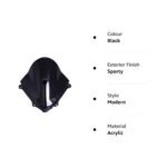 Old Gixxer SF DB Visor Windshield Wind Deflector Black Color