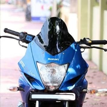 Old Gixxer SF DB Visor Windshield Wind Deflector Black Color