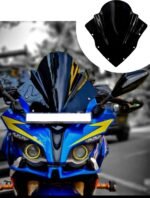 Pulsar RS 200 Bolt Visor Windshield Wind Deflector Dark Smoke Black