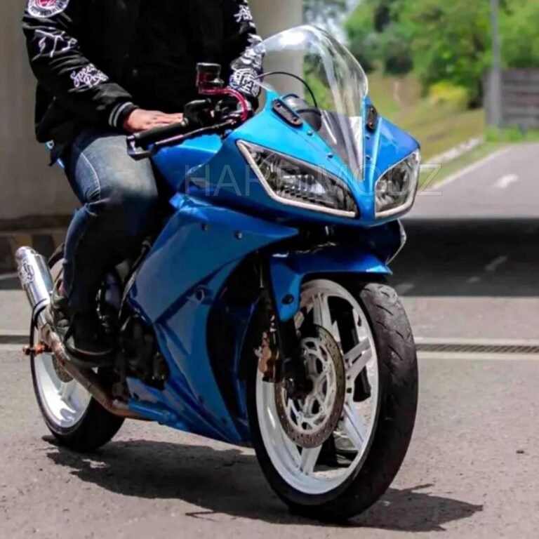 R15 V1 V2 S Indonesian Type Bubble Visor Windshield Wind Deflector Transparent White