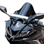 R15 V3 DB Visor Windshield Wind Deflector Black