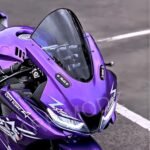 R15 V3 Full Bubble Indonesian Model Visor Windshield Wind Deflector Smoke Black (Easy Fit)