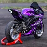 R15 V3 Full Bubble Indonesian Model Visor Windshield Wind Deflector Smoke Black (Easy Fit)