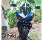 R3 Type Mask for R15 V1 V2 S (Without Paint)