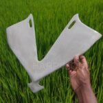 R3 Type Mask for R15 V1 V2 S (Without Paint)