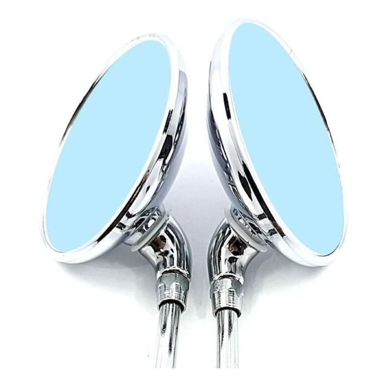 Rear View Touring Chrome Mirror Pair Compatible For Classic, Bullet, Standard, Electra (2012-2020)