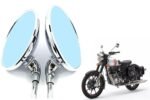Rear View Touring Chrome Mirror Pair Compatible For Classic, Bullet, Standard, Electra (2012-2020)
