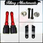 Red Frame Slider Bike Crash Guard Protector Compatible with TVS Apache RR 310