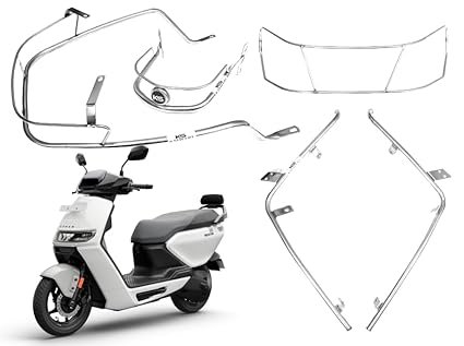 Rizta Body Kit Chrome Crash Guard Suitable For Ather Rizta Electric Scooter (Full Body Kit Set)