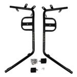 RIZTA Crash Guard with Frame Slider Front and Rear Safety Guard FIT for ATHER RIZTA EV Scooter (Black/Full Set)