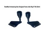 ROADRASH Bajaj Pulsar RS 200 Frame Sliders + Mounting Plates (Crash Guard, Black)