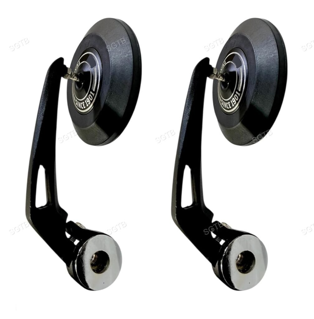 SGTB Latest Handle Bar End Mirrors Compatible with Hunter Meteor Reborn Classic 350 500 Standard Super 650 Shotgun GT Continental Interceptor Himalayan Scram Guerrilla Bikes...