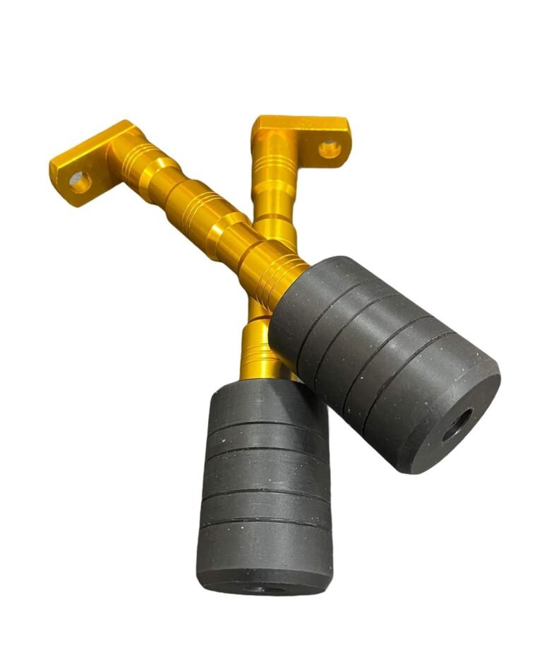 SGTB Long Frame Slider Crash Protector for Sporty Bikes KTM RC, Yamaha, Kawasaki (Gold)