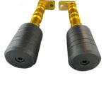 SGTB Long Frame Slider Crash Protector for Sporty Bikes KTM RC, Yamaha, Kawasaki (Gold)