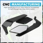 SGTB Naked Bike Universal Rear View Wide Wing Mirrors HD Convex Mirror for all Motorcycles MT 15 FZ Apache Pulsar Duke 125 200 250 390 Adventure 250 390 Splendor Xtreme 125 160...