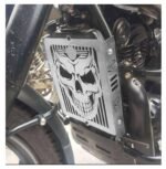 SGTB Radiator Guard Grill Jawa Classic Perak Forty Two 42 Bikes Skull Face Black Steel