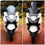 Suzuki Burgman Street 125 DB Visor Windshield Wind Deflector Black Colour