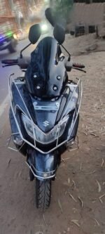 Suzuki Burgman Street 125 DB Visor Windshield Wind Deflector Black Colour