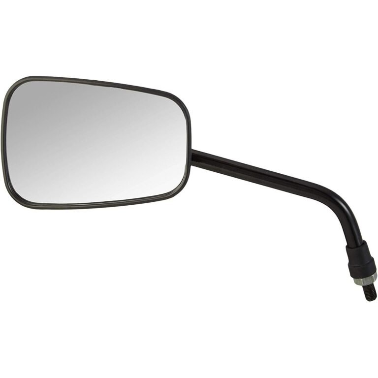 Uno Minda RV-1008L Shatterproof Glass Rear View Mirror Left Hand for Bajaj Avenger Street 150/ Avenger Street 180