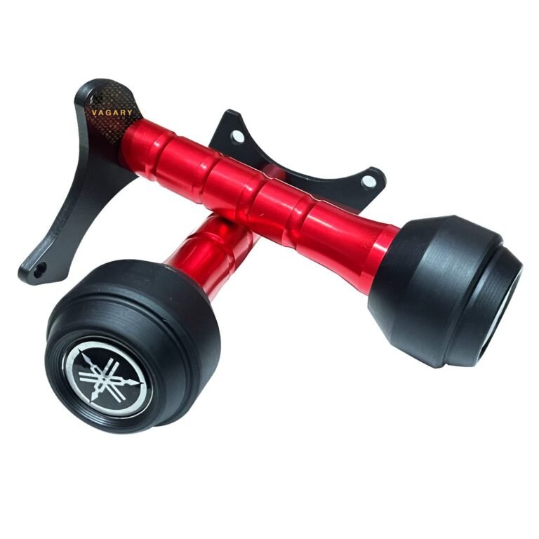 Vagary Heavy Duty CNC Frame Slider Crash Protection Guard for Yamaha R15 V4/ R15 M (BS6) (Red)