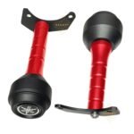 Vagary Heavy Duty CNC Frame Slider Crash Protection Guard for Yamaha R15 V4/ R15 M (BS6) (Red)