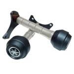 Vagary Heavy Duty CNC Frame Slider Crash Protection Guard for Yamaha R15 V4/ R15 M (BS6) (Red)